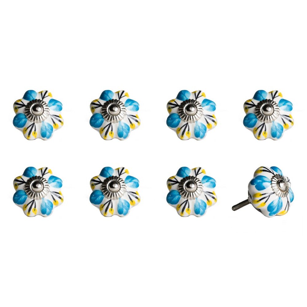 Knob-It Home Decor Classic Cabinet & Drawer Knobs | 8-Piece | Ki1197